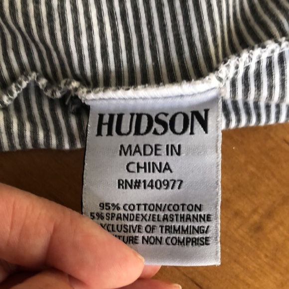 🌺🍎Hudson striped shirt with fringe girls large - Picture 7 of 7